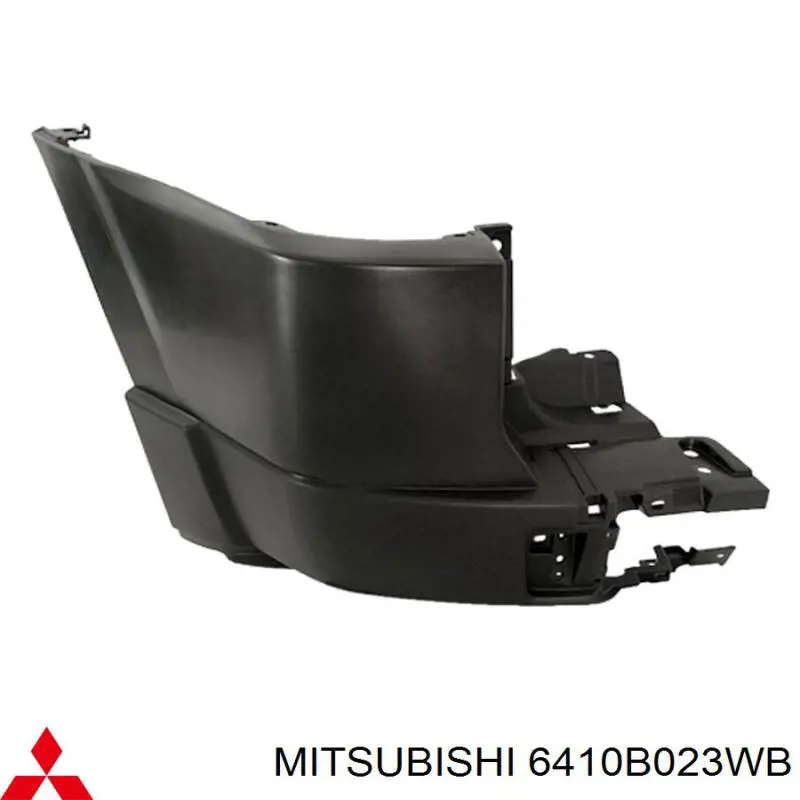 6410B015XA Mitsubishi Клык заднего бампера левый