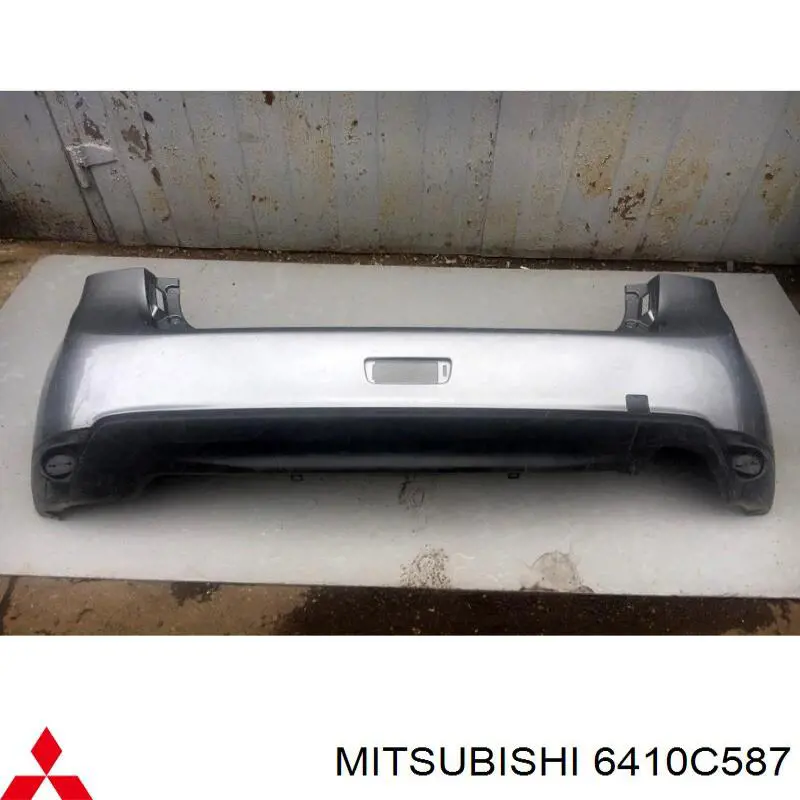 Бампер задний Mitsubishi 6410C522ZZ