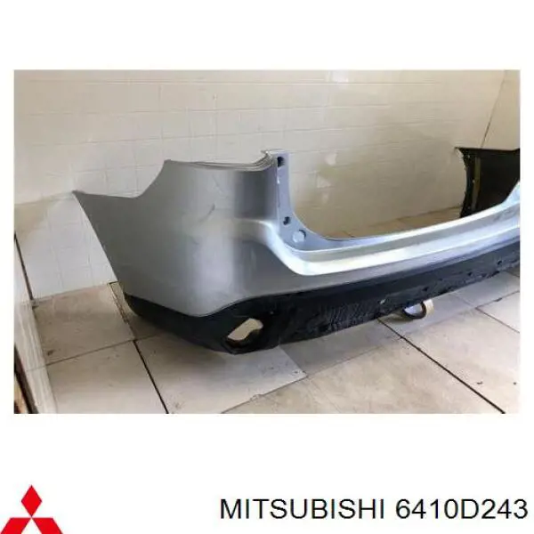 6410D130 Mitsubishi бампер задний