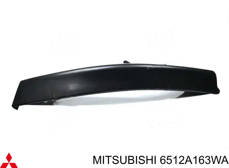 Spoiler esquerdo do pára-choque dianteiro para Mitsubishi Lancer (CY_A, CZ_A)