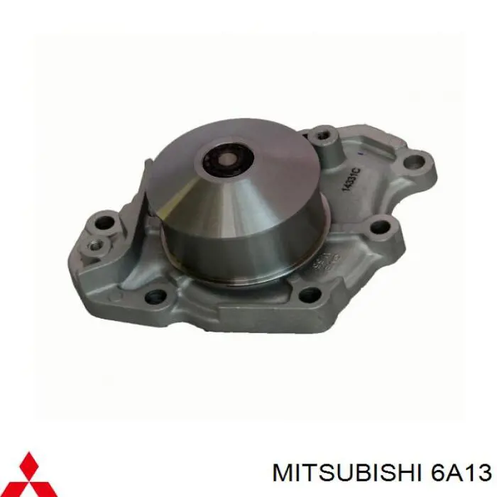 6A13 Mitsubishi motor montado