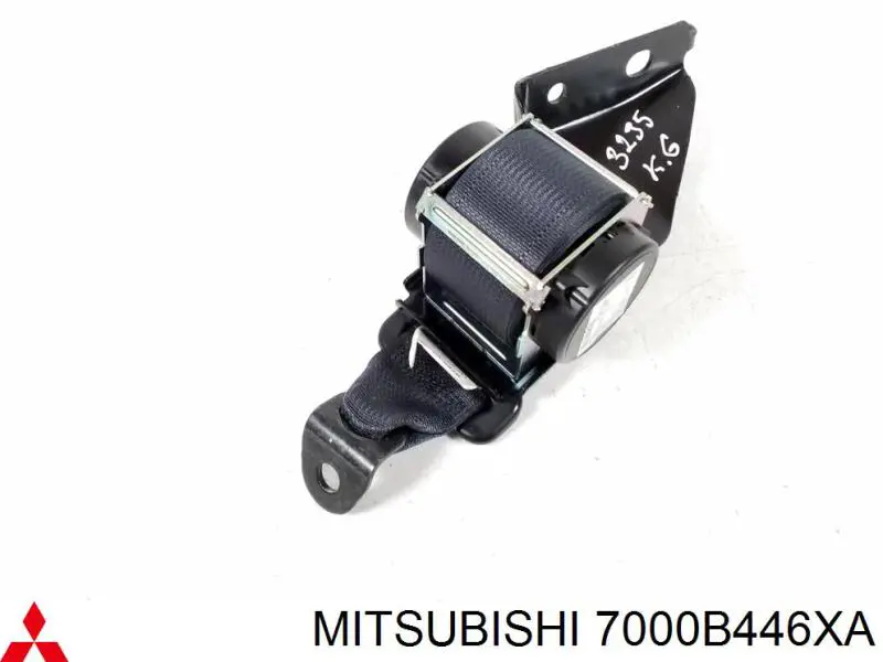 Купить 7000B446XA Mitsubishi Ремень безопасности задний