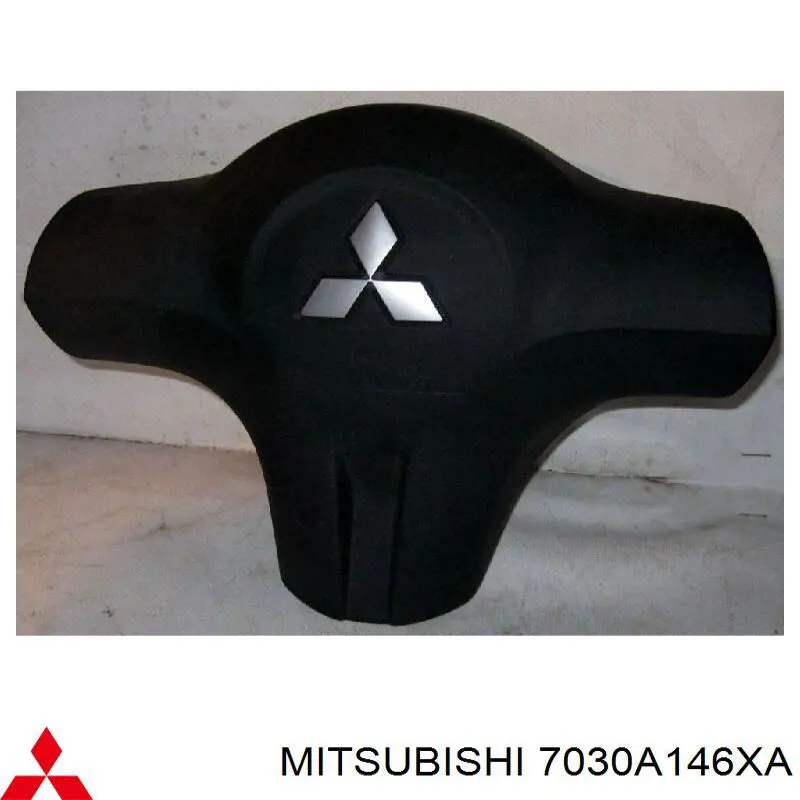 Подушка безопасности (AIRBAG) водительская на Mitsubishi Lancer IX 