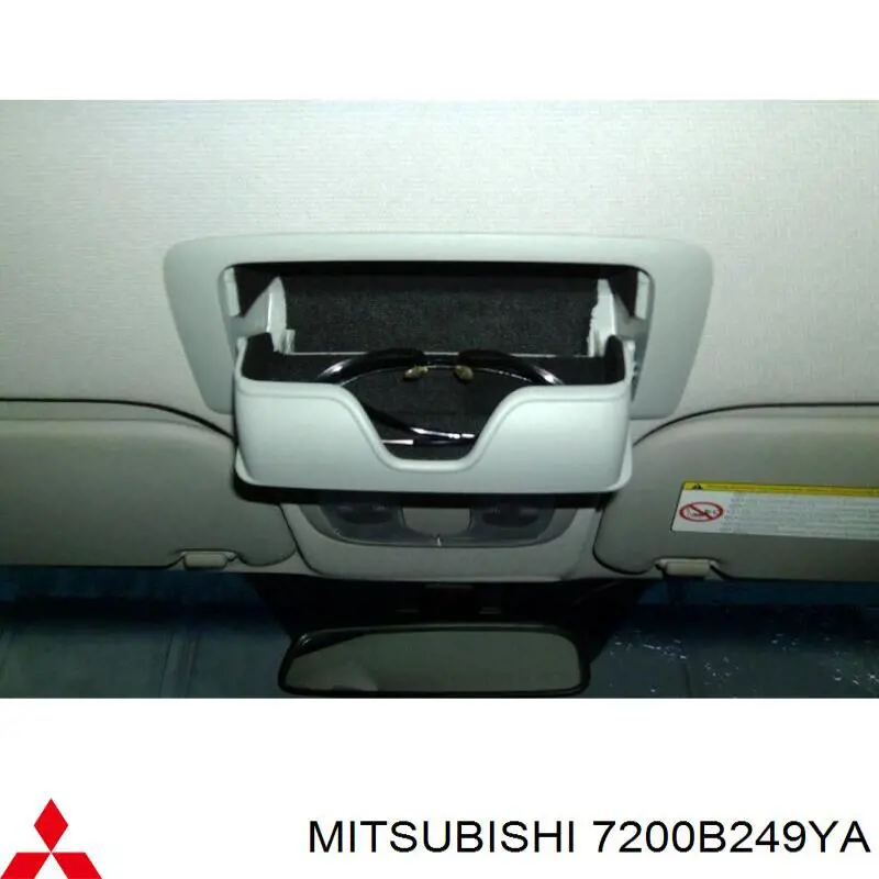 7200B249YA Mitsubishi estojo para os óculos