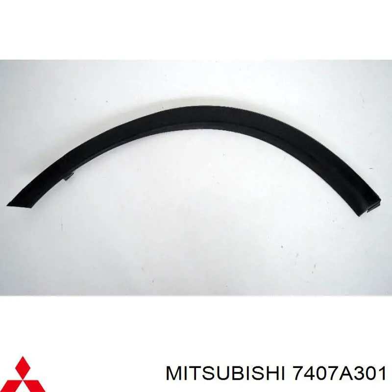 Молдинг передней арки колеса, левый Mitsubishi 7407A301