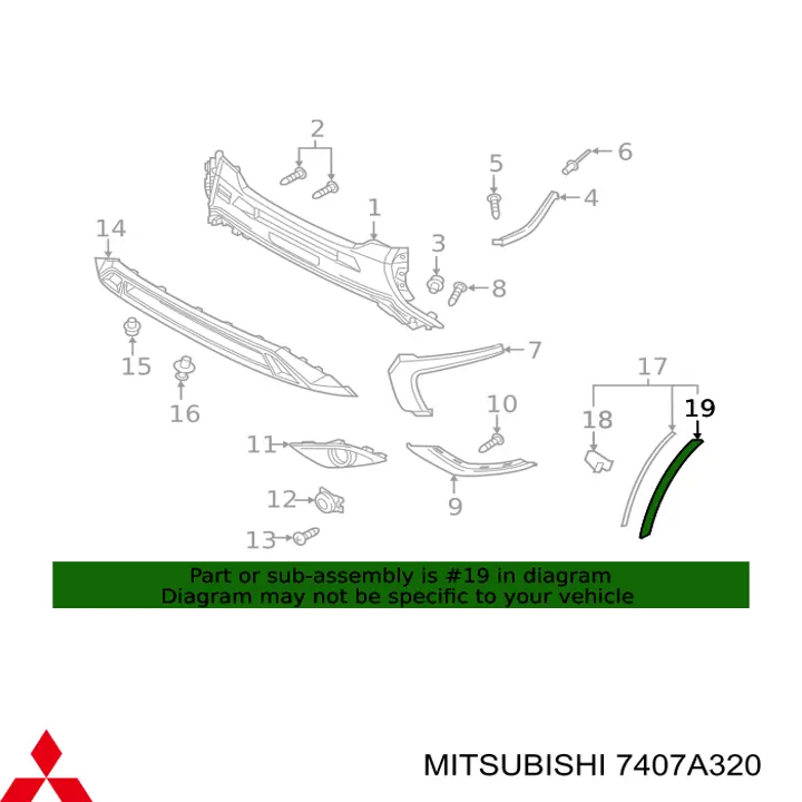  7407A320 Mitsubishi