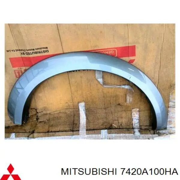 Молдинг передней арки колеса, правый Mitsubishi 7420A032HA цена, от 115.71 USD