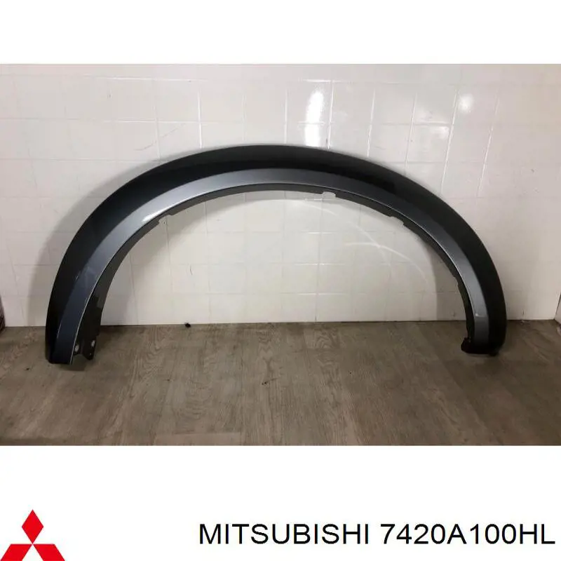Молдинг арки крыла переднего, правый Mitsubishi 7420A100HL цена, от 174.89 USD