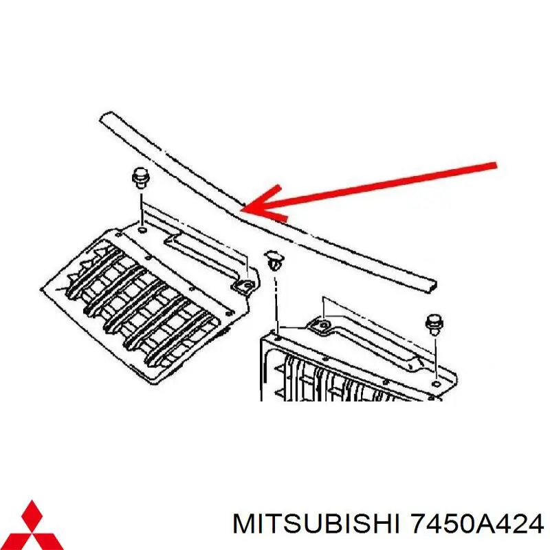 7450A424 Mitsubishi 