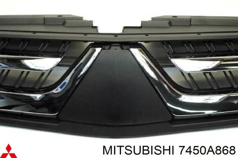 Облицовка радиатора Mitsubishi Pajero SPORT II внедорожник (KH) (2008 - 2014) цена, от 91.69 USD