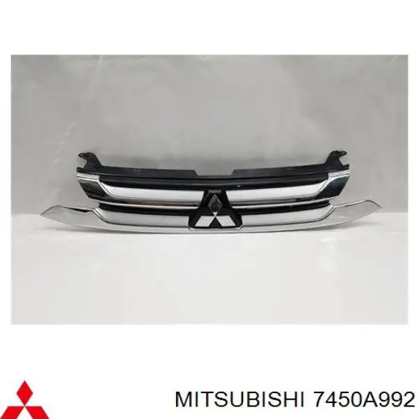 7450A992 Mitsubishi решетка радиатора