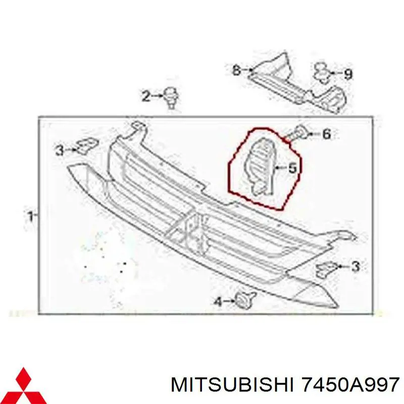  7450A997 Mitsubishi