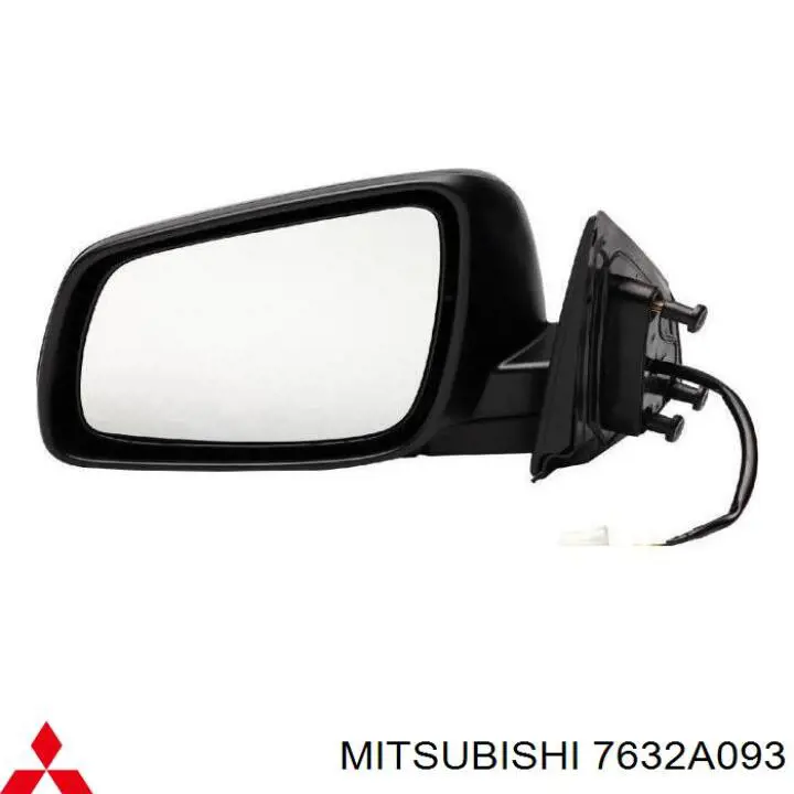 Зеркало заднего вида левое Mitsubishi 7632A093