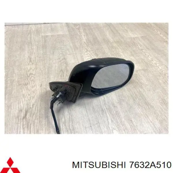 Купить 7632A510 Mitsubishi Боковое зеркало заднего вида правое
