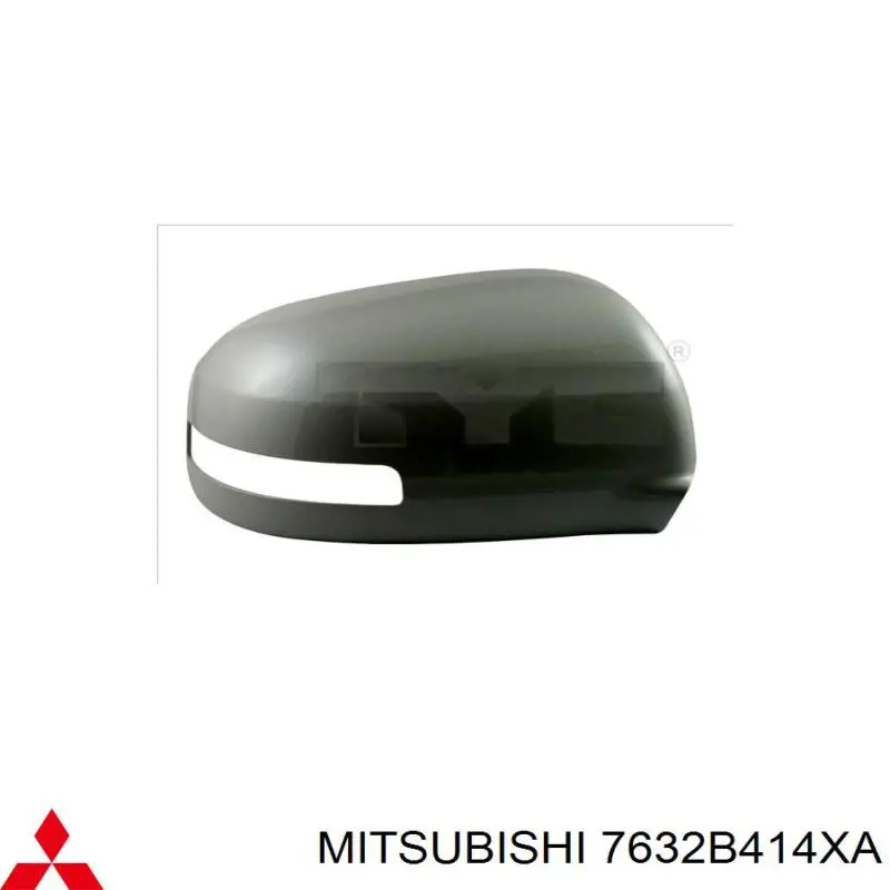 Накладка правого бокового зеркала Mitsubishi 7632B414XA цена, от 22.16 USD
