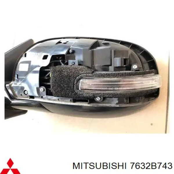 Зеркало заднего вида, левое Mitsubishi 7632B743 цена, от 211.58 USD
