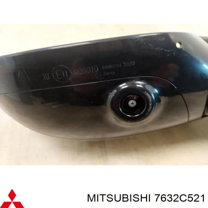 Левое боковое зеркало 7632C521 Mitsubishi