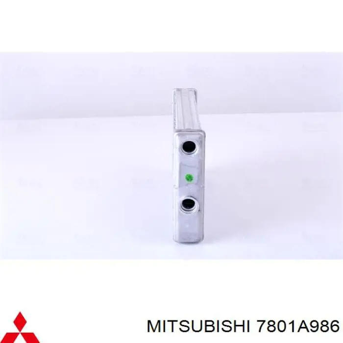 Compre 7801A986 Mitsubishi Radiador de forno (de aquecedor)