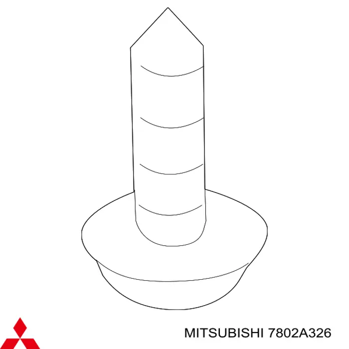 7802A326 Mitsubishi вентилятор печки