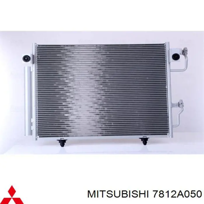 Радиатор кондиционера 7812A050 Mitsubishi