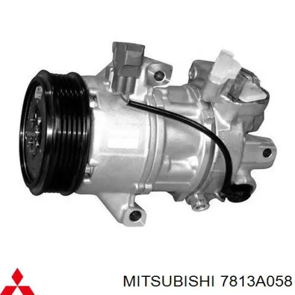 Компрессор кондиционера 7813A058 Mitsubishi