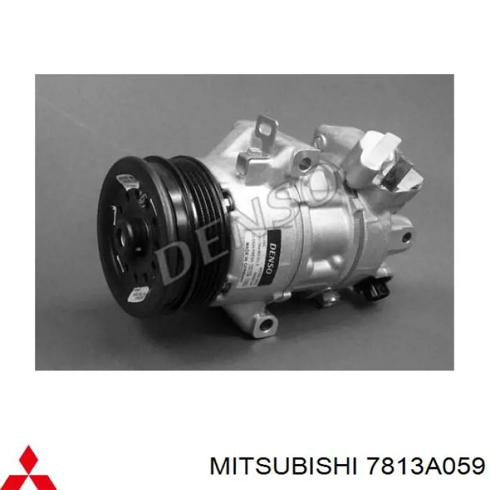 7813A059 Mitsubishi компрессор кондиционера