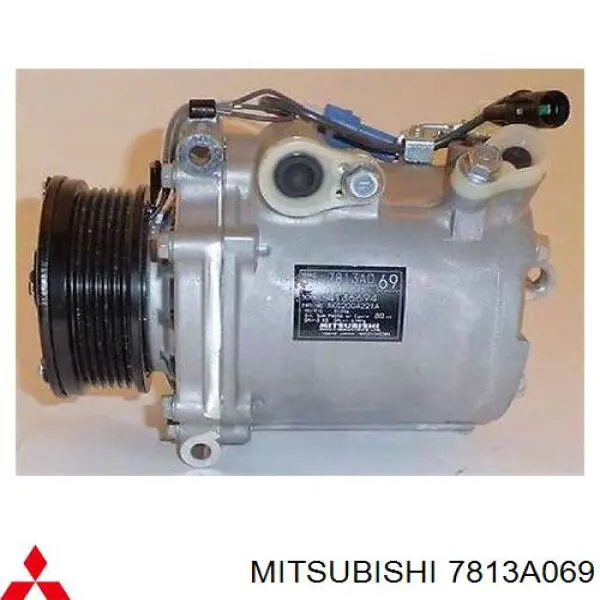 Компрессор кондиционера 6453WA Peugeot/Citroen