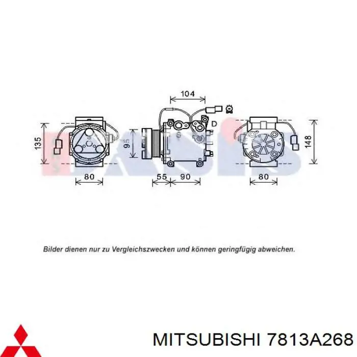 Компрессор кондиционера Q3730117 Q-fix