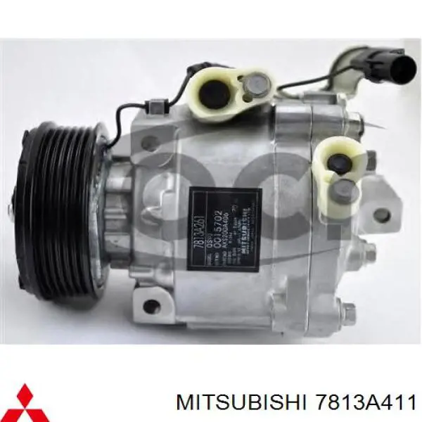 Компрессор кондиционера 7813A411 Mitsubishi