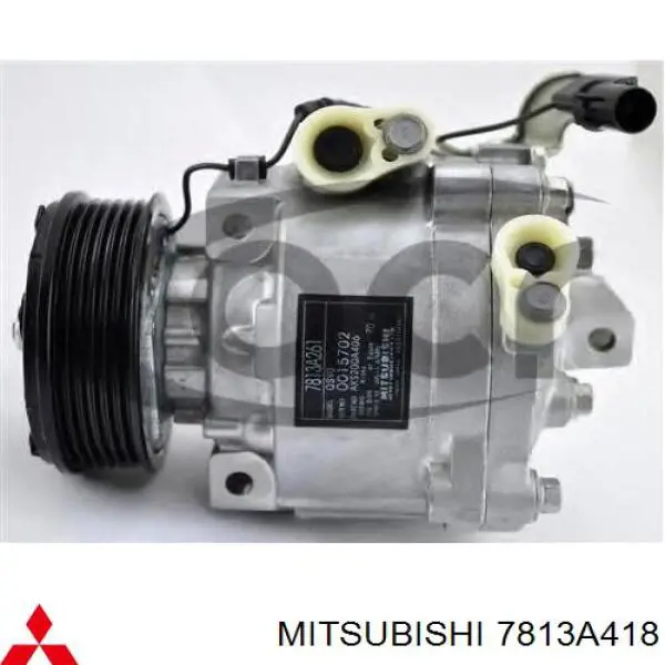 Компрессор кондиционера Mitsubishi 7813A418