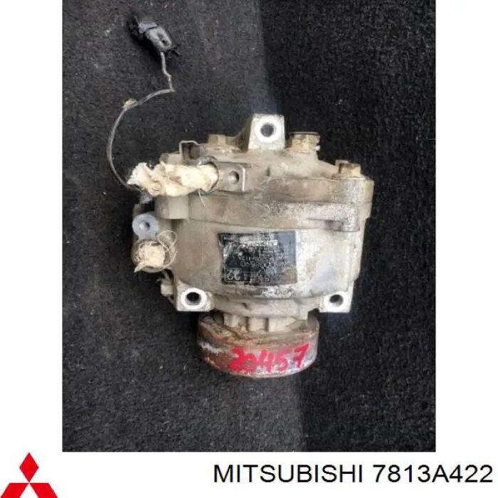 Компрессор кондиционера 7813A422 Mitsubishi