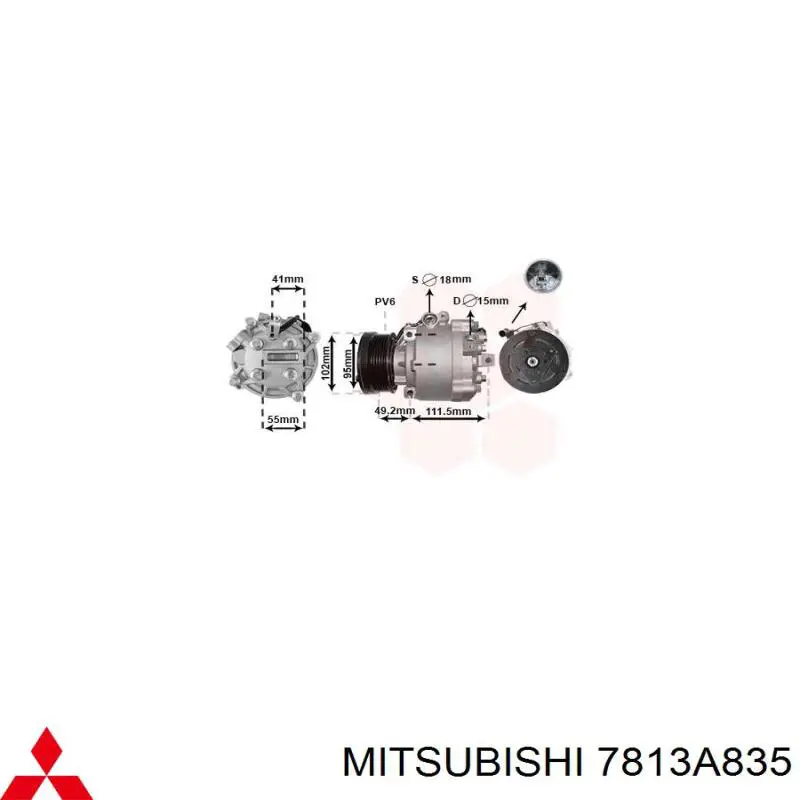 7813A835 Mitsubishi