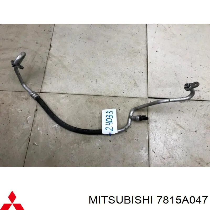 7815A736 Mitsubishi mangueira de aparelho de ar condicionado, desde o compressor até o radiador