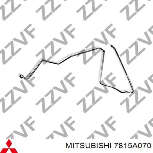 Mangueira de aparelho de ar condicionado, desde o radiador até o vaporizador para Mitsubishi Outlander (CW)