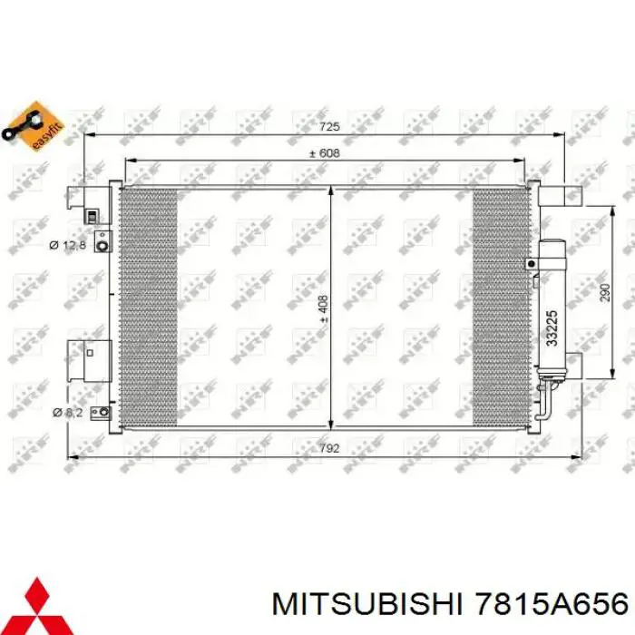  Mitsubishi 7815A656 цена, от 2.66 USD
