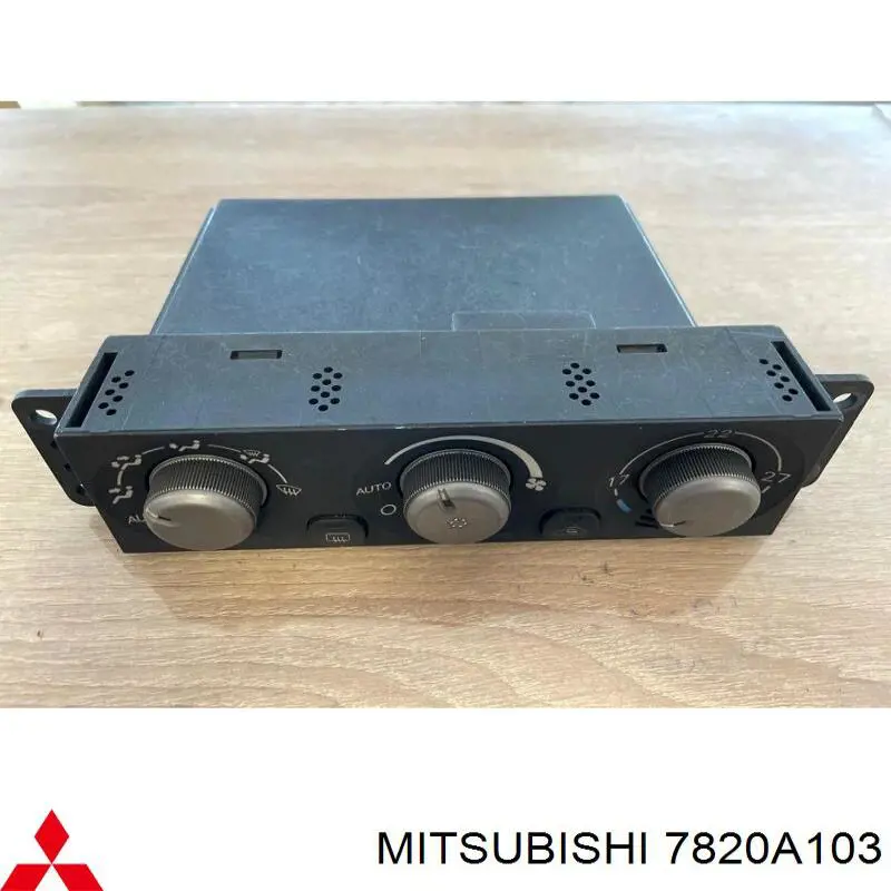 Блок управления режимами отопления/кондиционирования на Mitsubishi Lancer IX 