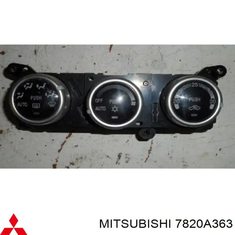 Регулятор вентилятора отопителя Mitsubishi 7820A363 цена, от 62.15 USD