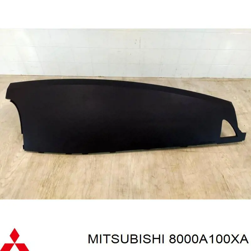 Панель салона передняя "торпедо" на Mitsubishi Lancer X 