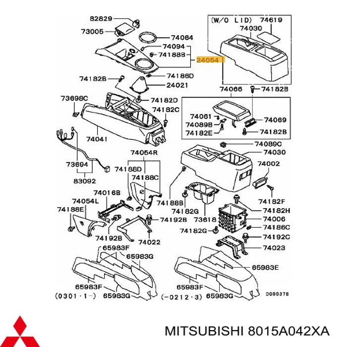 8015A042XA Mitsubishi 