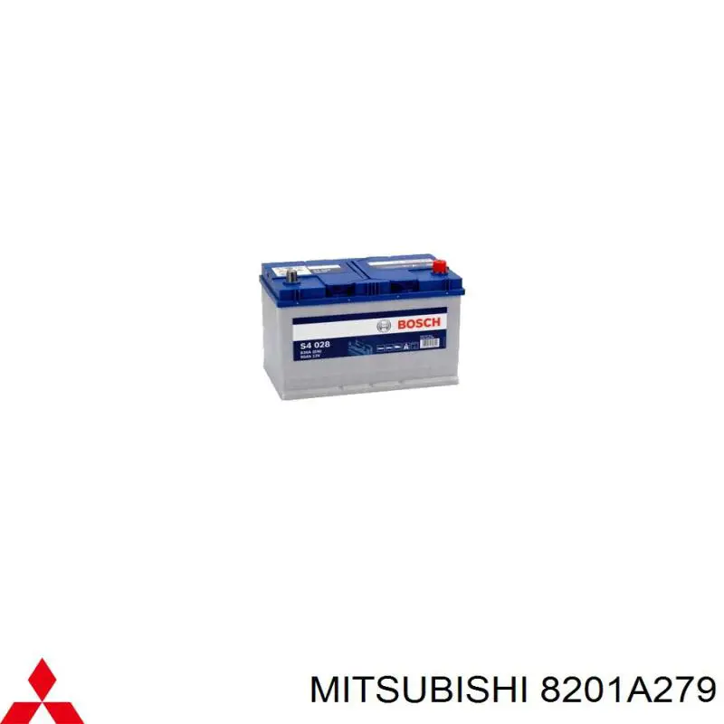 Купить Аккумулятор Mitsubishi 91 А/ч (8201A279)