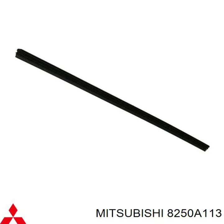 Резинка щетки стеклоочистителя водительская на Mitsubishi L 200 KA_T, KB_T