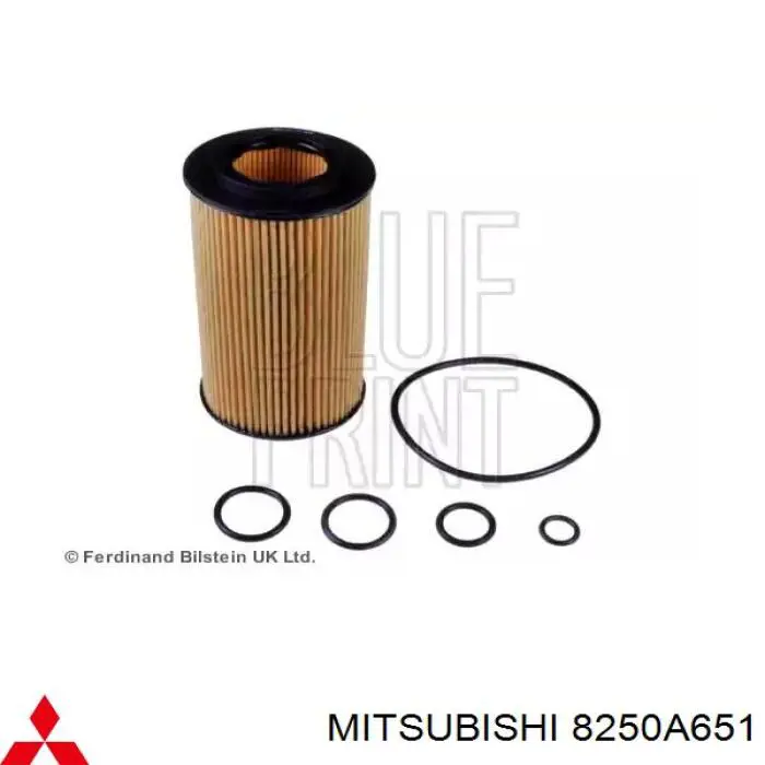 Резинка щетки стеклоочистителя водительская 8250A651 Mitsubishi