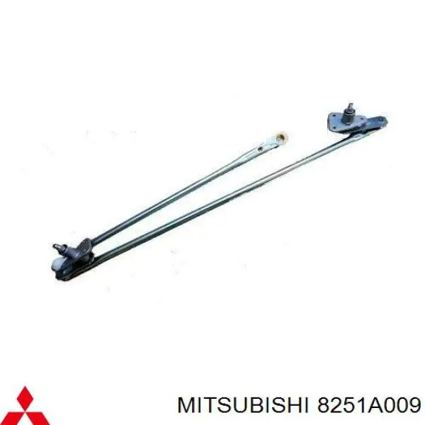 8251A009 Mitsubishi trapézio de limpador pára-brisas
