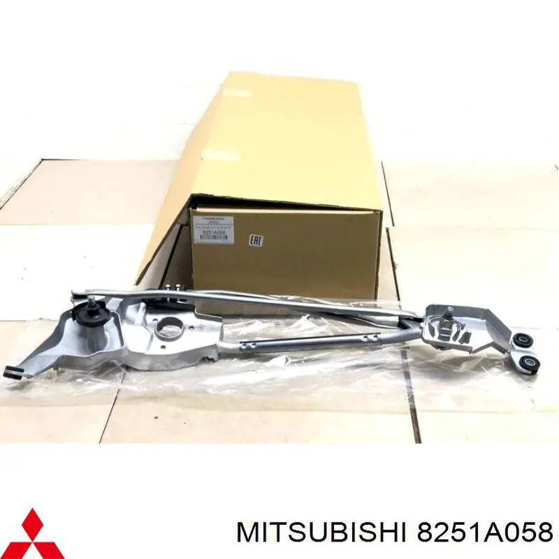 Trapézio de limpador pára-brisas para Mitsubishi ASX (GA)
