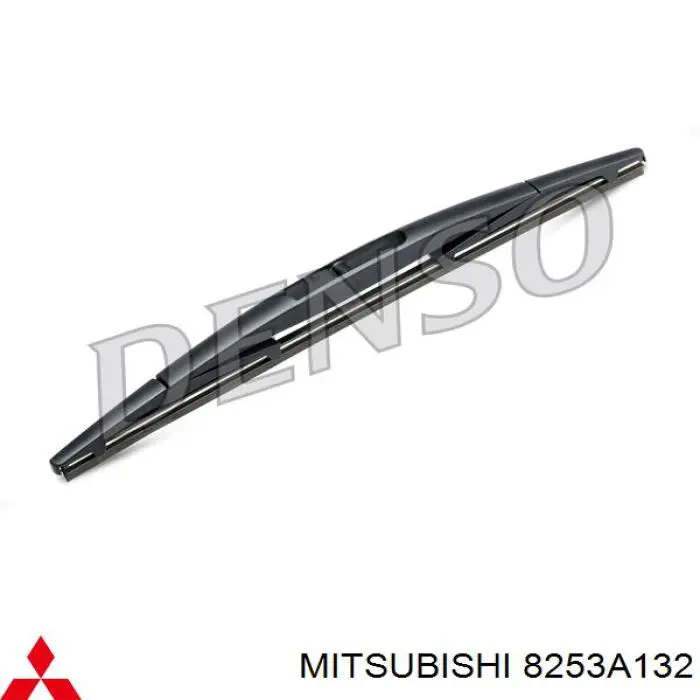 Elástico da escova de limpador pára-brisas de vidro traseiro para Mitsubishi Pajero (V90)