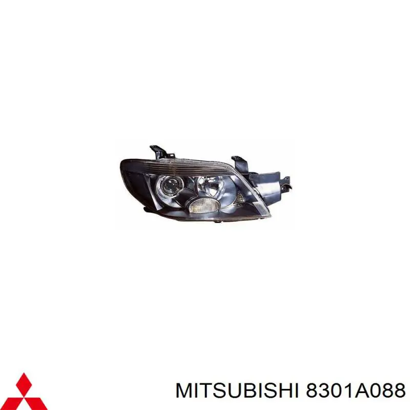 8301B750 Mitsubishi фара правая