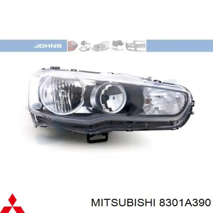 8301A390 Mitsubishi luz direita