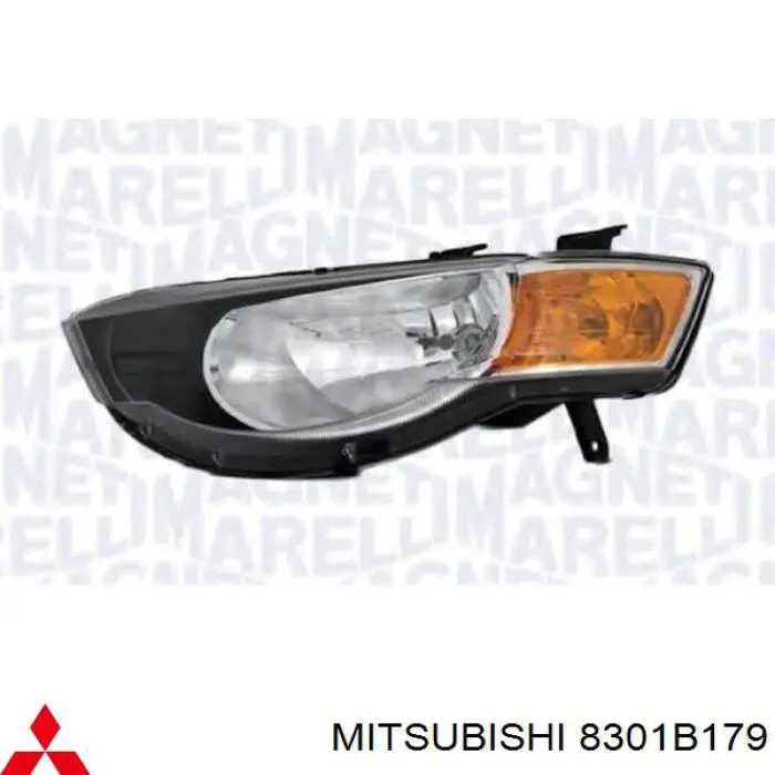8301B179 Mitsubishi фара левая