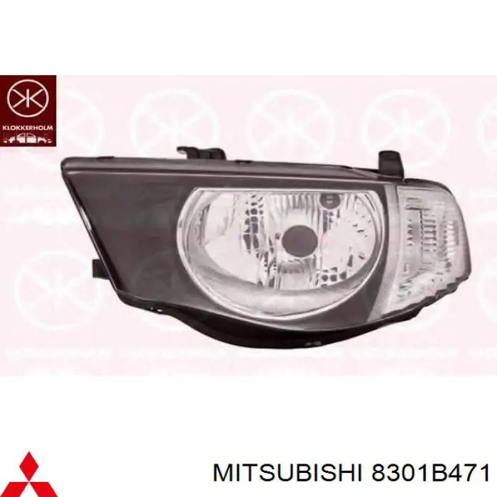 8301B471 Mitsubishi luz esquerda