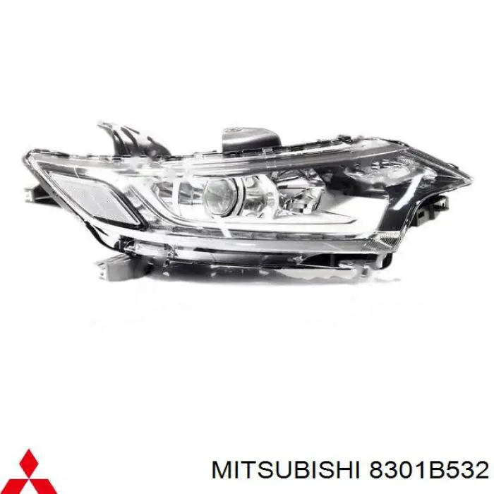 8301A846 Mitsubishi фара правая